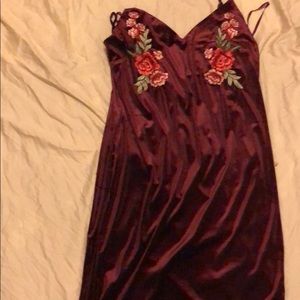 Bergeny (velvet) dress